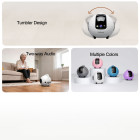 SRIHOME PET COMPANION ROBOT CAMERA 4MP HD RESOLUTION WHITE