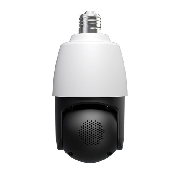 SRIHOME DUAL LENS LIGHT BULB CLOUD WIFI SECURITY CAMERA 2MP WHITE