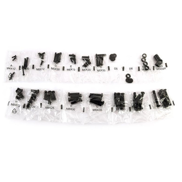 GEMBIRD UNIVERSAL WALLMOUNT SCREWS KIT BLACK