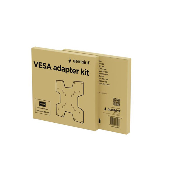 GEMBIRD VESA ADAPTER KIT 200x200mm BLACK