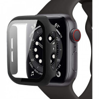 Θήκη PC Full Screen Protector Apple Watch Series 4/5/6 (44mm) Black