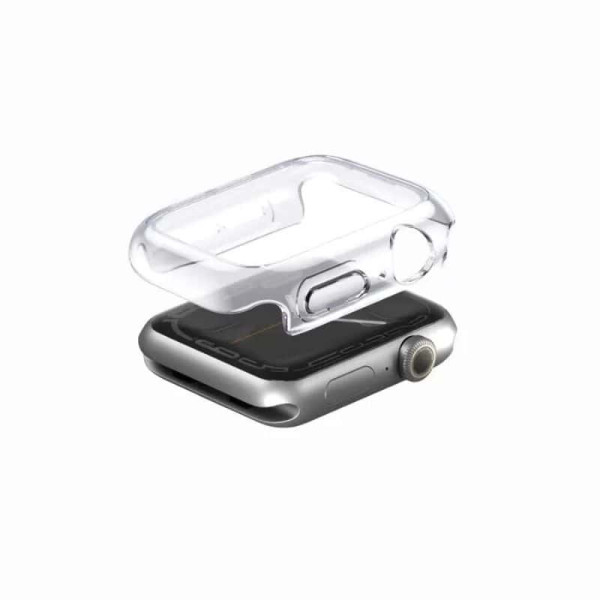 Θήκη Defense 360 για Apple Watch 45mm - Διάφανο