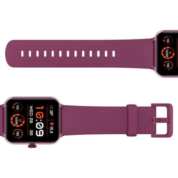 BLACKVIEW MULTI-FUNCTIONAL SMARTWATCH CLARET