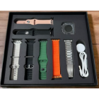 Earldom SW12 Ultra Smartwatch Space Aluminum Case ΣΕΤ Μαύρο