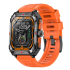 LAMTECH SPORT WATCH BT5.1 WITH HEALTH SENSOR & SPORT TRACKING SQUARE TFT 2.02' DISPLAY B.ORANGE