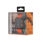 LAMTECH SPORT WATCH BT5.1 WITH HEALTH SENSOR & SPORT TRACKING SQUARE TFT 2.02' DISPLAY B.ORANGE