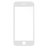 Full Face Αντιχαρακτικό Γυαλί 9H Tempered Glass για iPhone 7 Plus / 8 Plus White