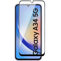 Full Face Αντιχαρακτικό Γυαλί 9H Tempered Glass για Samsung Galaxy A34