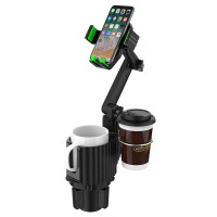 Cellphone Mount Car Cup Holder Organizer Drinking Bottle Holder Mobile Phone Stand Car