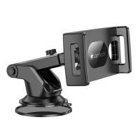 LAMTECH DUAL-AXIS CAR HOLDER FOR TABLETS & SMARTPHONES UP TO 12.9′ Black
