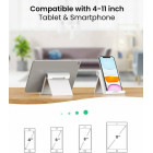Ugreen Multi-Angle Βάση Tablet Γραφείου έως 10" σε Λευκό χρώμα