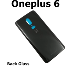 Back Cover / Πίσω Καπάκι Για ONE PLUS 6 Black